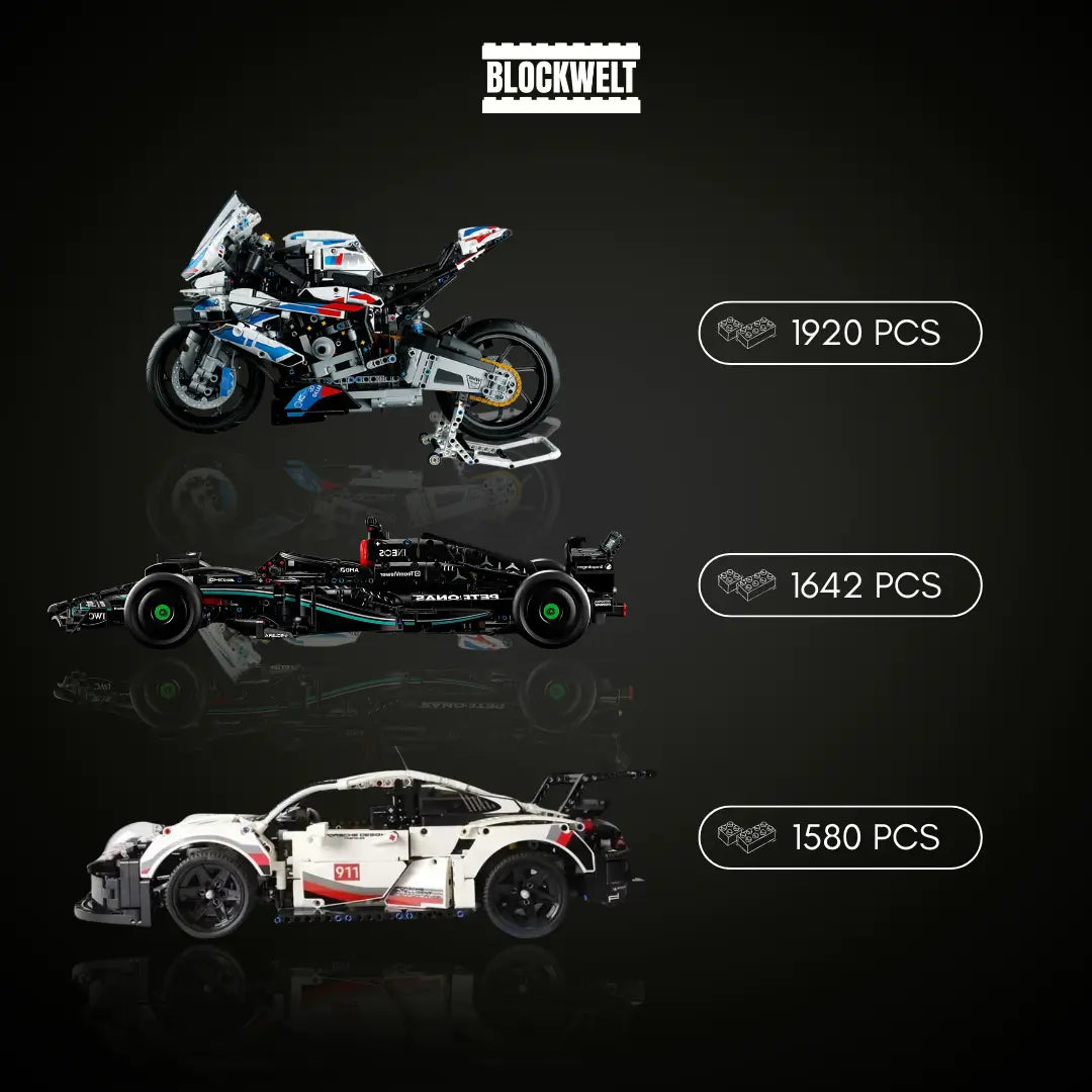 Ultimate performance collection – M 1000 RR | AMG F1 W14 | 911RSR