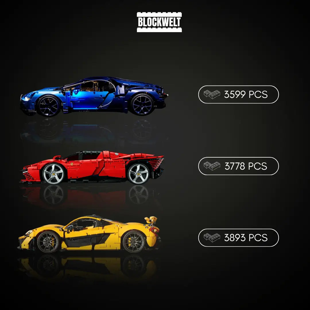 Ultimate Supercar Collection – Chiron, Daytona SP3 &amp; MCL P1